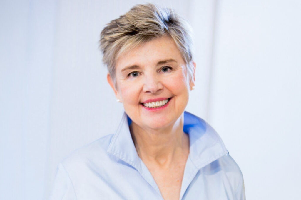 Headshot of Sally J. Helgesen