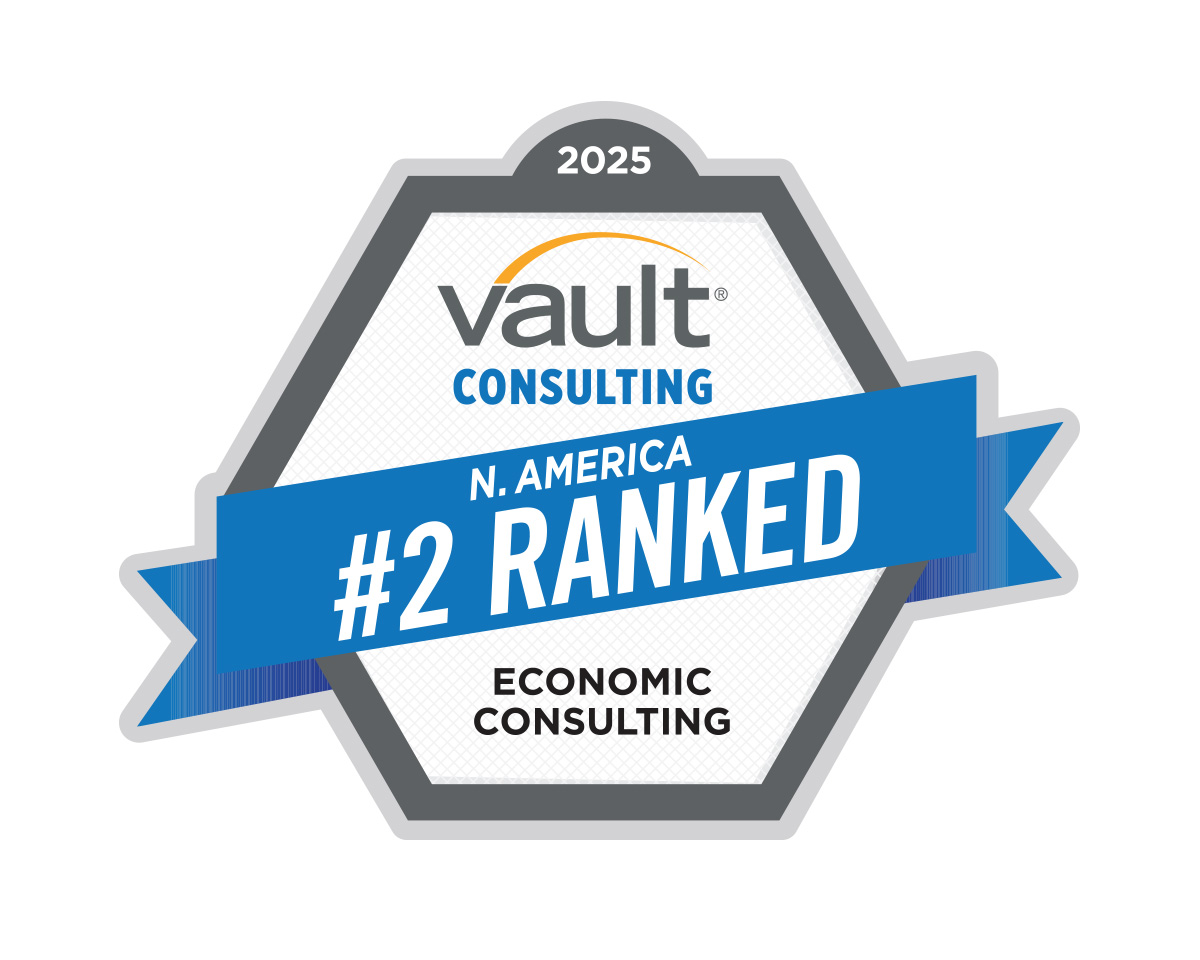 Vault Top-5 Ranked Economic Consulting Graphic